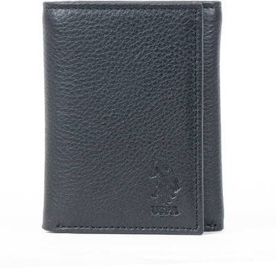 

U.S. Polo Assn Men Black Artificial Leather Wallet(10 Card Slots)