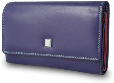 

Dudu Women Casual Purple Genuine Leather Wallet(8 Card Slots), Violet