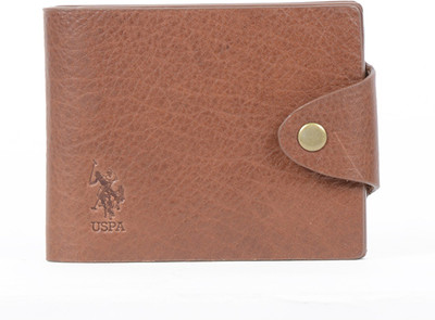 

U.S. Polo Assn Men Brown Artificial Leather Wallet(11 Card Slots)