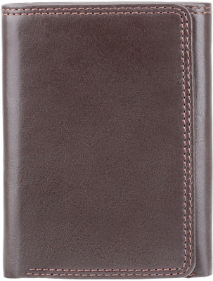 

Visconti Men Brown Genuine Leather Wallet(7 Card Slots), Chocolate