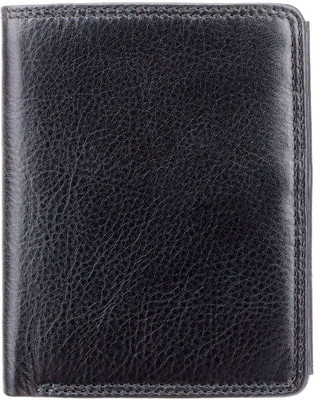 

Visconti Men Black Genuine Leather Wallet(9 Card Slots)