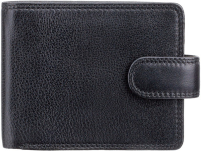 

Visconti Men Black Genuine Leather Wallet(6 Card Slots)
