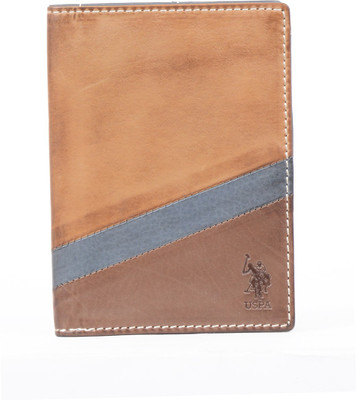 

U.S. Polo Assn Men Multicolor Genuine Leather Wallet(6 Card Slots), Multi