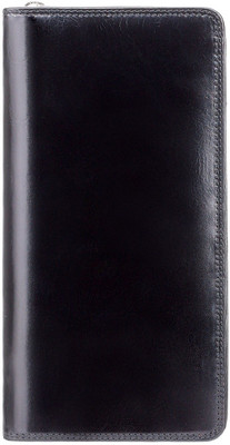 

Visconti Men Casual Black Genuine Leather Document Holder(7 Card Slots), Italian black