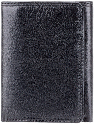 

Visconti Men Black Genuine Leather Wallet(7 Card Slots)