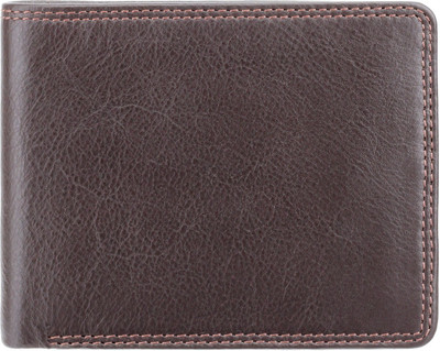 

Visconti Men Brown Genuine Leather Wallet(4 Card Slots), Chocolate