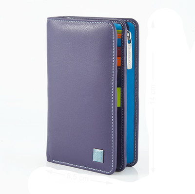 

Dudu Women Casual Purple Genuine Leather Wallet(7 Card Slots), Violet