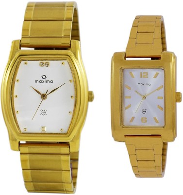 MAXIMA SQD gold Watch  - For Men & Women   Watches  (Maxima)