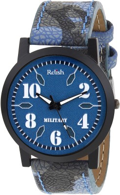 Relish RE-S8098BA SLIM Army Watch  - For Boys   Watches  (Relish)