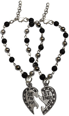 Men Style Alloy, Crystal Bracelet Set