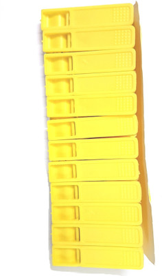 

Pin to Pen V Series 2.7 Inch Plastic Cloth Clip(Set of 12, Yellow)