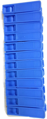

Pin to Pen V Series 2.7 Inch Plastic Cloth Clip(Set of 12, Blue)