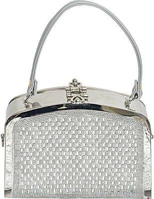 

Bagaholics Party Silver Clutch