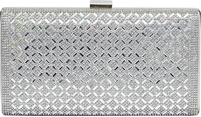 

Bagaholics Party Silver Clutch