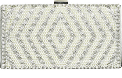 

Bagaholics Party Silver Clutch