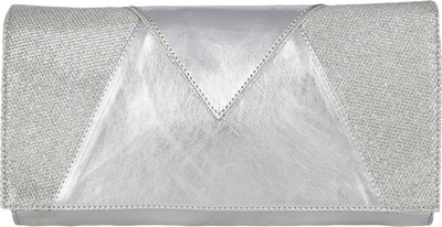 

BERYPECKERS Casual Silver Clutch