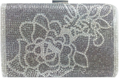 

Bagaholics Party Silver Clutch