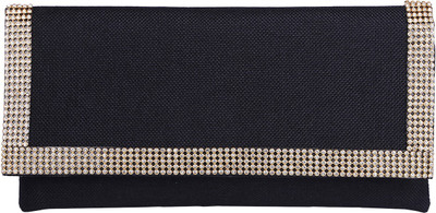 

La Boemo Casual Black Clutch