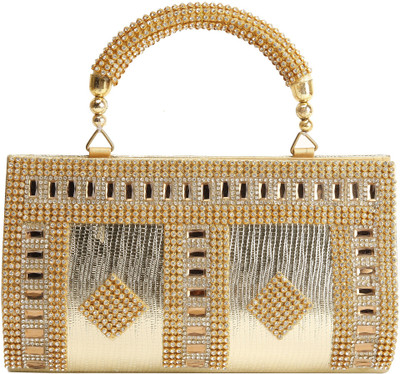 

zuberi couture Casual Gold Clutch