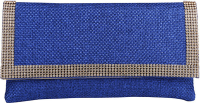 

La Boemo Casual Blue Clutch