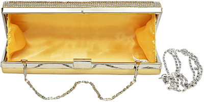 

Bagaholics Party Gold Clutch