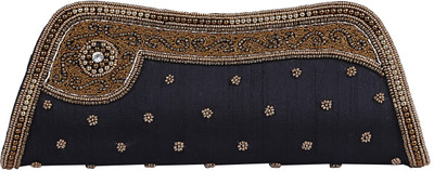 

La Boemo Casual Black Clutch