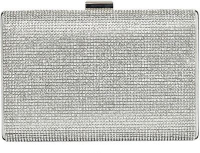 

Bagaholics Party Silver Clutch