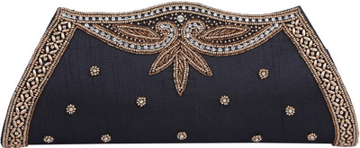 

La Boemo Casual Black Clutch