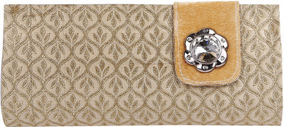 

La Boemo Casual Beige Clutch