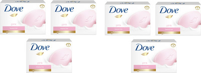 

Dove Imported (Made In EU) Pink Beauty Cream Bar 135g(Set of 6)