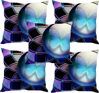 

Sleep Nature's Printed Cushions Cover(Pack of 5, 40.63 cm*40.63 cm, Multicolor)