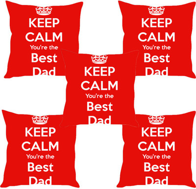 

Sleep Nature's Abstract Cushions Cover(Pack of 5, 30.63 cm*30.63 cm, Multicolor)