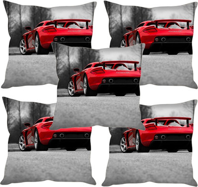 

Sleep Nature's Printed Cushions Cover(Pack of 5, 40.63 cm*40.63 cm, Multicolor)