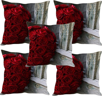 

Sleep Nature's Printed Cushions Cover(Pack of 5, 40.63 cm*40.63 cm, Multicolor)