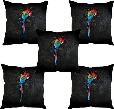 

Sleep Nature's Abstract Cushions Cover(Pack of 5, 30.63 cm*30.63 cm, Multicolor)