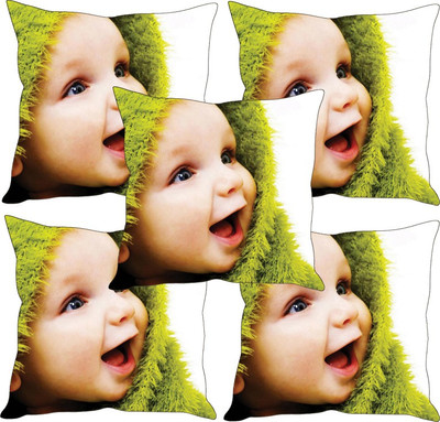 

Sleep Nature's Printed Cushions Cover(Pack of 5, 30.63 cm*30.63 cm, Multicolor)