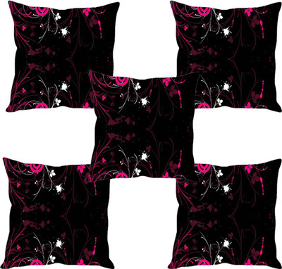

Sleep Nature's Abstract Cushions Cover(Pack of 5, 30.63 cm*30.63 cm, Multicolor)