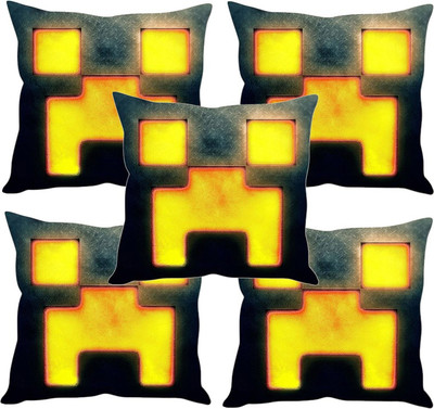 

Sleep Nature's Printed Cushions Cover(Pack of 5, 30.63 cm*30.63 cm, Multicolor)