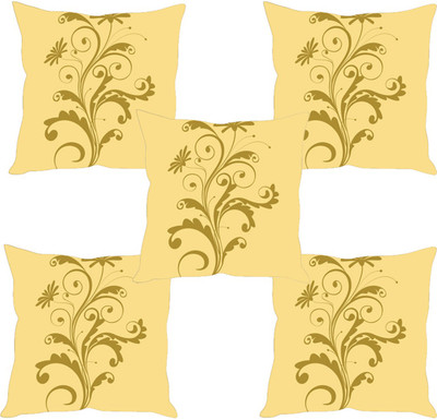 

Sleep Nature's Abstract Cushions Cover(Pack of 5, 30.63 cm*30.63 cm, Multicolor)