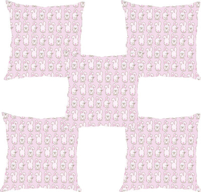 

Sleep Nature's Abstract Cushions Cover(Pack of 5, 40.63 cm*40.63 cm, Multicolor)