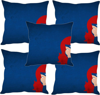 

Sleep Nature's Printed Cushions Cover(Pack of 5, 40.63 cm*40.63 cm, Multicolor)
