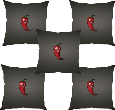 

Sleep Nature's Abstract Cushions Cover(Pack of 5, 30.63 cm*30.63 cm, Multicolor)