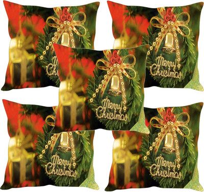 

Sleep Nature's Printed Cushions Cover(Pack of 5, 40.63 cm*40.63 cm, Multicolor)