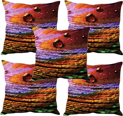 

Sleep Nature's Printed Cushions Cover(Pack of 5, 40.63 cm*40.63 cm, Multicolor)