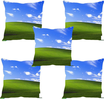 

Sleep Nature's Abstract Cushions Cover(Pack of 5, 30.63 cm*30.63 cm, Multicolor)