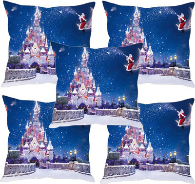 

Sleep Nature's Printed Cushions Cover(Pack of 5, 40.63 cm*40.63 cm, Multicolor)