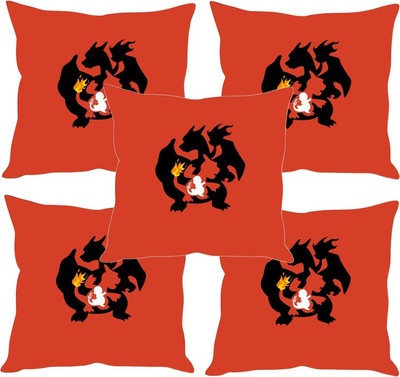 

Sleep Nature's Printed Cushions Cover(Pack of 5, 30.63 cm*30.63 cm, Multicolor)