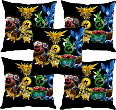 

Sleep Nature's Printed Cushions Cover(Pack of 5, 40.63 cm*40.63 cm, Multicolor)