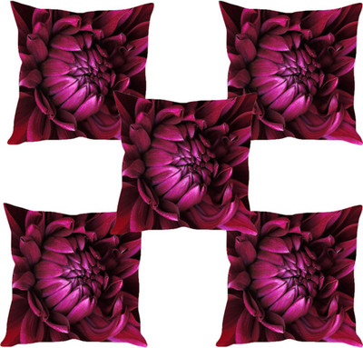 

Sleep Nature's Abstract Cushions Cover(Pack of 5, 30.63 cm*30.63 cm, Multicolor)