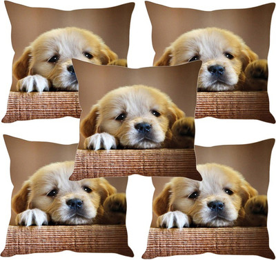 

Sleep Nature's Printed Cushions Cover(Pack of 5, 30.63 cm*30.63 cm, Multicolor)